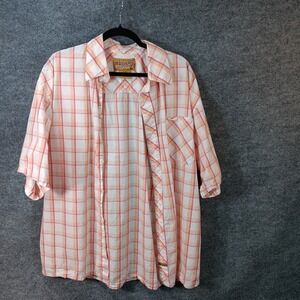 Meoshe West Indies Casual Button Up Short Sleeve Logo 27 World Cricket Union EUC